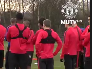 คลิปแมนยู บรรยากาศการซ้อมของทีมล่าสุด