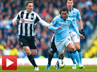 คลิปแมนยู ไฮไลท์พรีเมียร์ลีก : Man City 4-0 Newcastle United