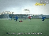 คลิปแมนยู Roony as a goalkeeper