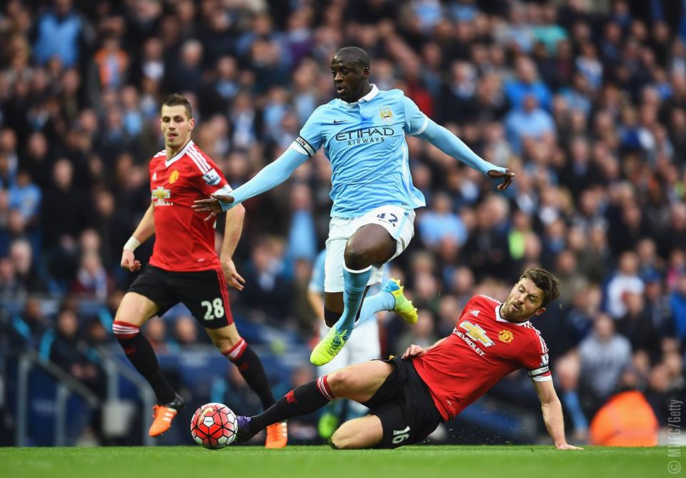 รวมภาพเกม แมนฯซิตี้ 0-1 แมนฯยูไนเต็ด