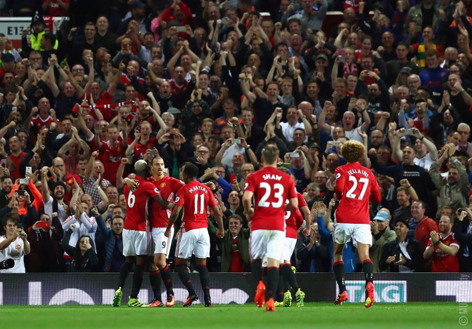 รวมภาพเกม แมนฯยูไนเต็ด 2-0 เซาธ์แฮมป์ตัน