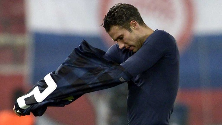 RVP ฉุนเพื่อนร่วมทีมเข้ามาแย่งพื้นที่